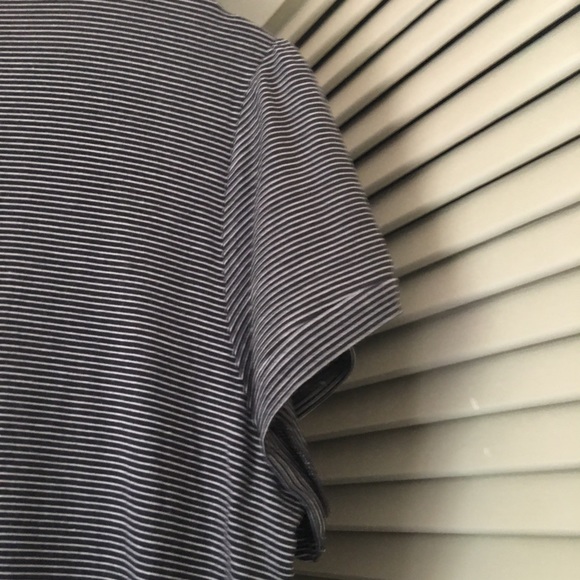 OJAY Black & White Stripe Tie Up Bow Top Size 14 - Picture 7 of 16